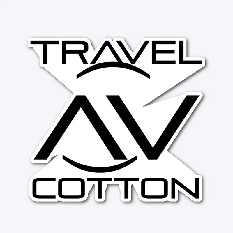 Travel Cotton Cut Sticker